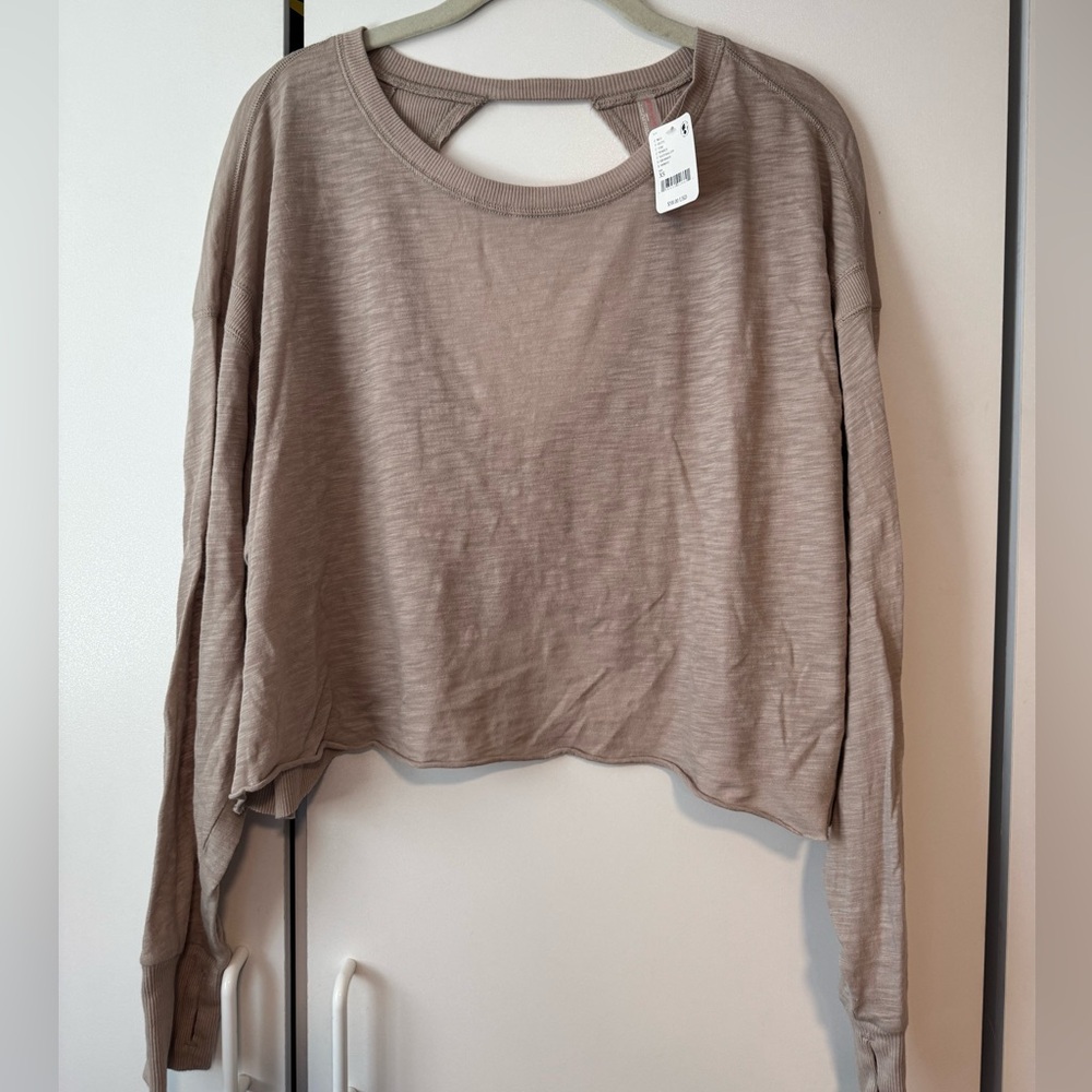 NWT - Free People - My Time Layer (Brown)